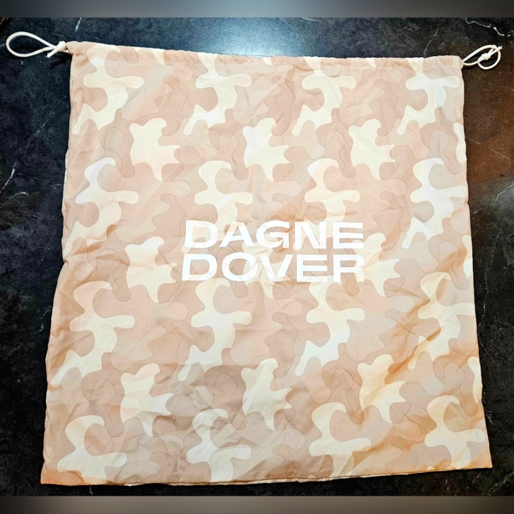 Dagne Dover Drawstring Pouch Dust Bag Duster Protector Cover Tote Travel Storage